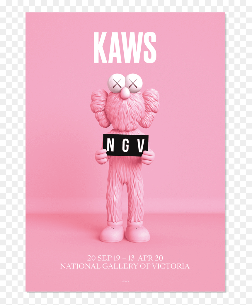 Kaws Companionship In The Age Of Loneliness, HD Png Download - real facial hair png