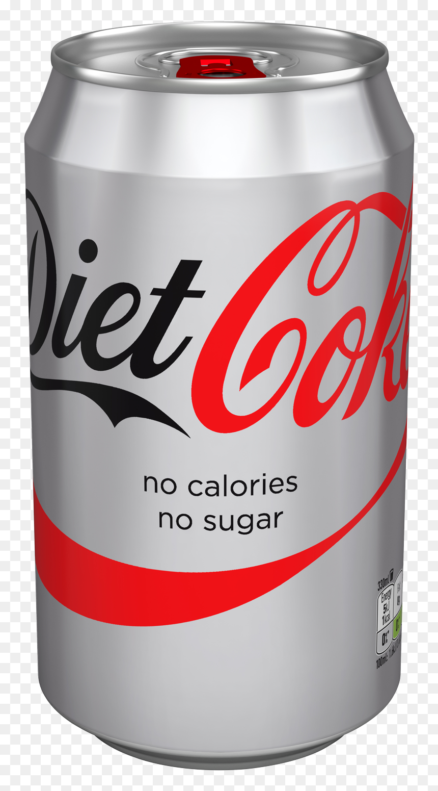 Diet Coke Can 24 X 330ml - Coca Cola Diet Can, HD Png Download - coke tin png