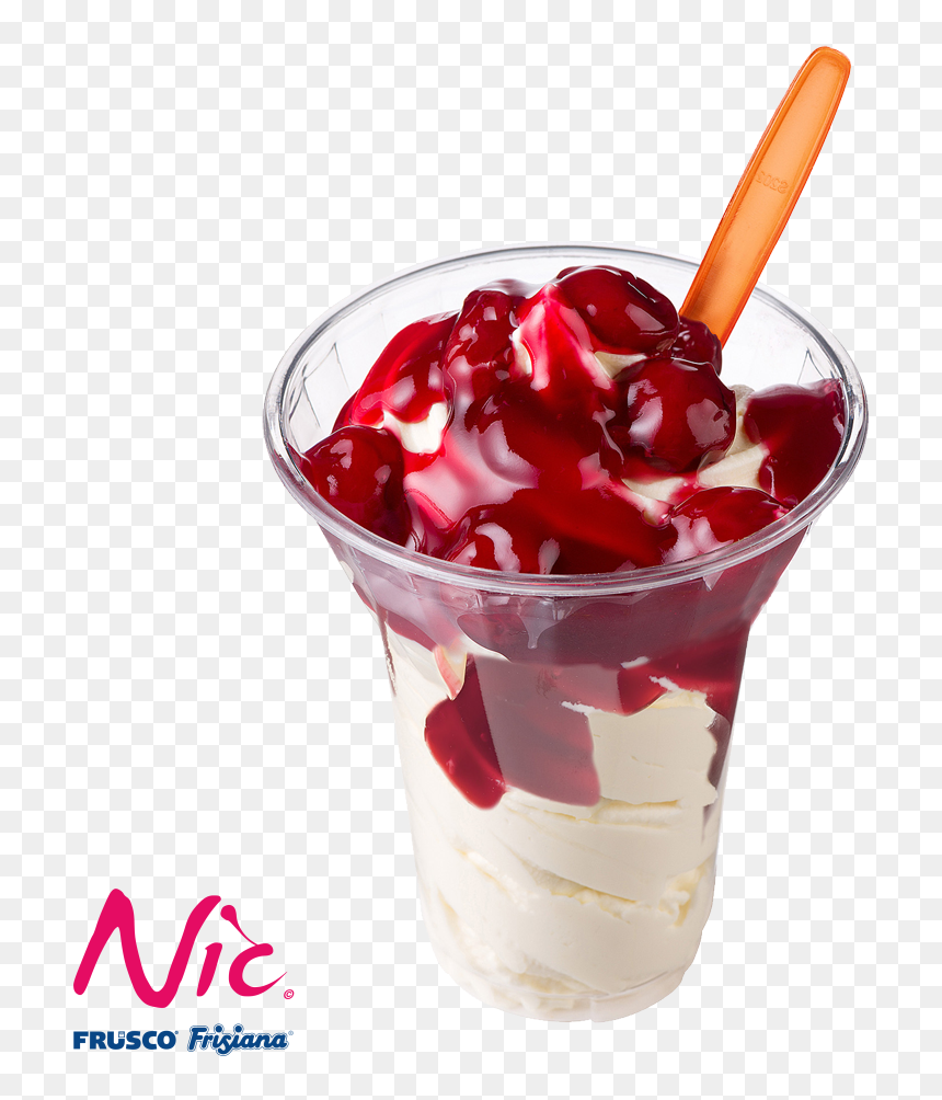 Bubble Waffle With Strawberry, HD Png Download - ice cream images hd png