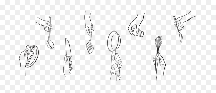 Sketch, HD Png Download - cooking tools png