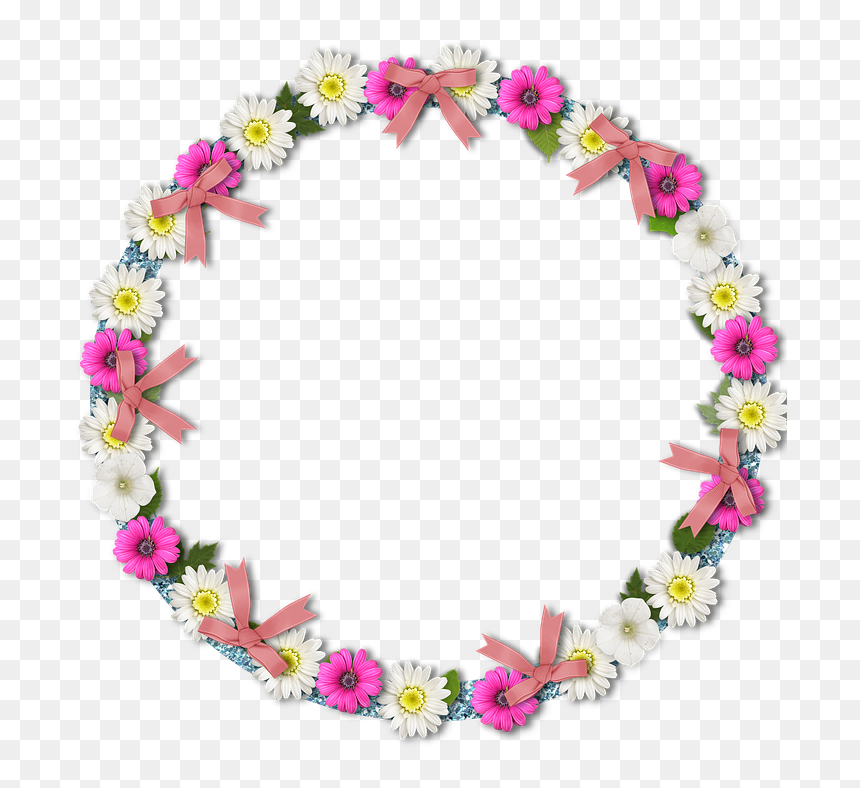 Marco Circular Rosa Png, Transparent Png - love hd png