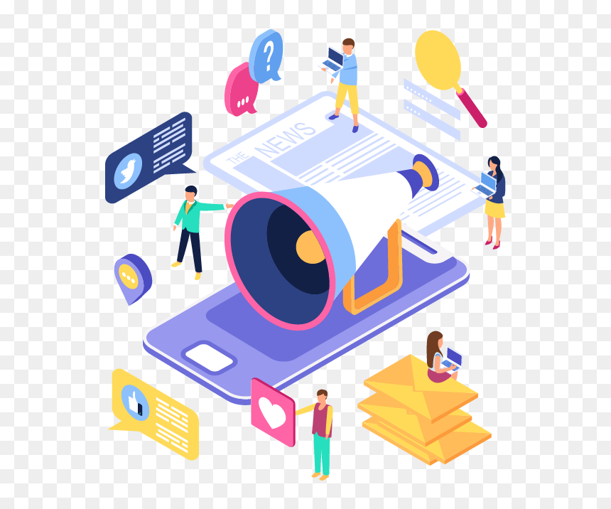 Digital Marketing - Social Media Management, HD Png Download - marketing images png