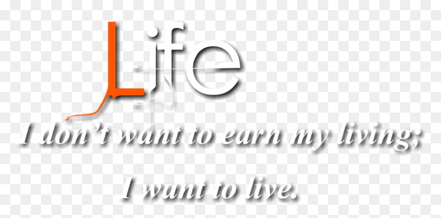 Calligraphy, HD Png Download - quotes about life png