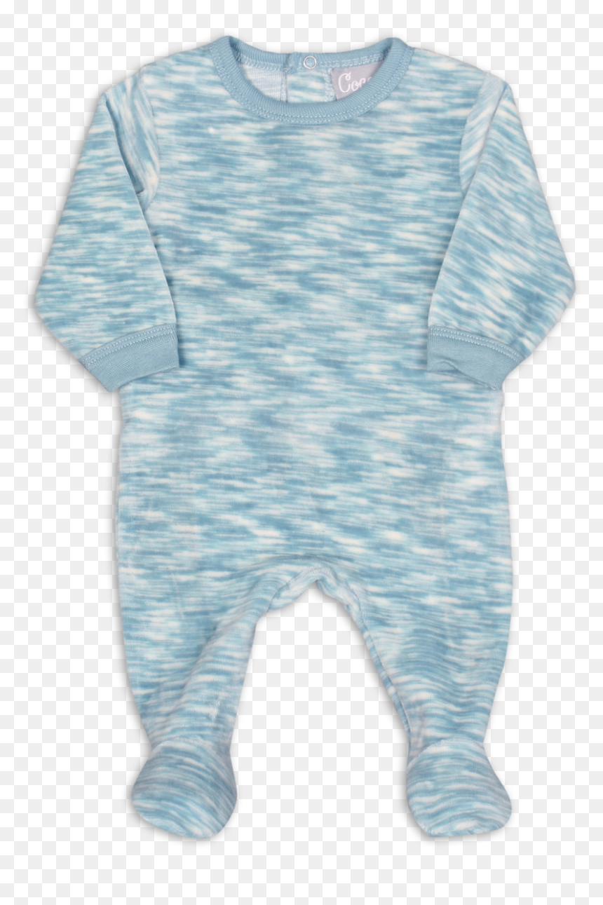 Blue Space Dye Velour Footie By Coccoli"
 Class= - Pattern, HD Png Download - blue space png