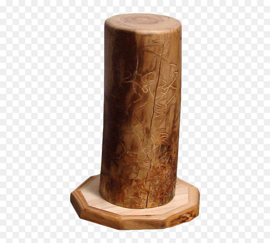 Aspen Natural Stump Stand - Plywood, HD Png Download - wooden log png