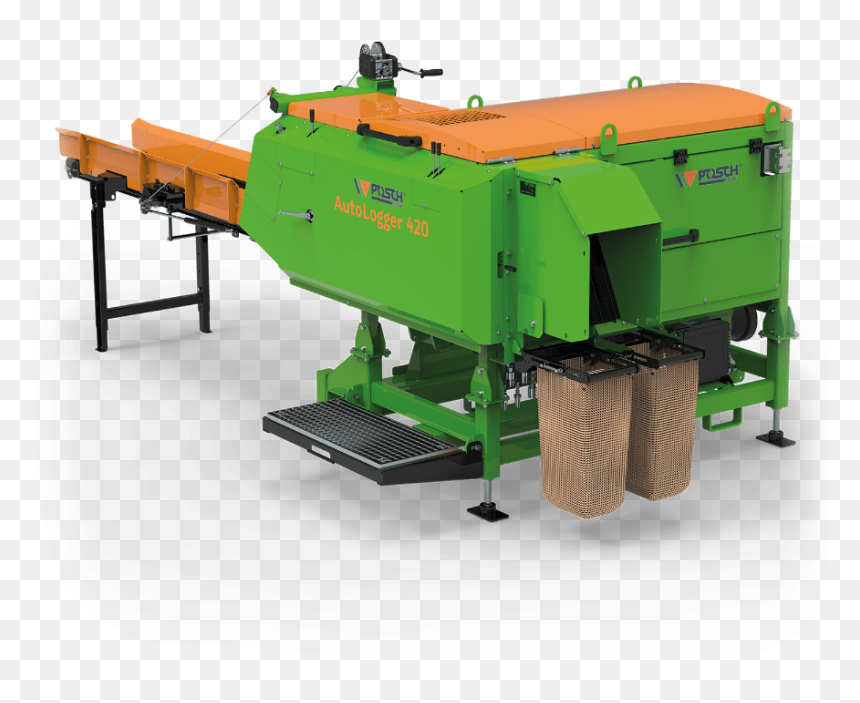 Posch Logsplitter Automatic Autologger - Tractor, HD Png Download - wooden log png