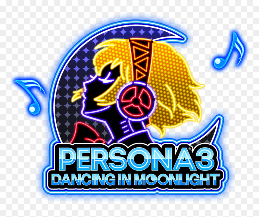 Persona 3 Dancing In Moonlight Logo, HD Png Download - atlus logo png