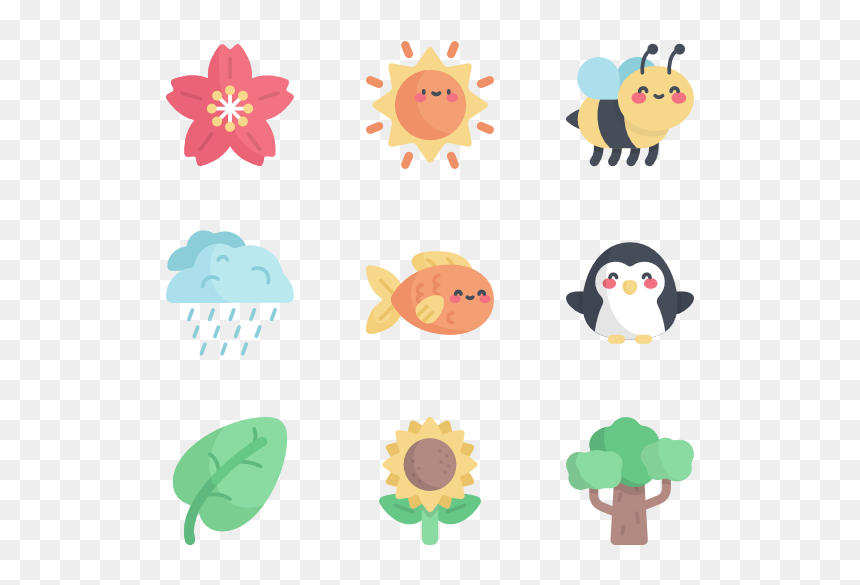 Cartoon, HD Png Download - kawaii animals png