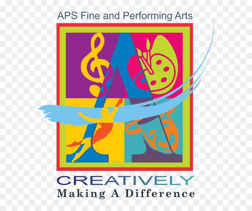 Aps Fine Arts Logo - Fine Arts Logo Design, HD Png Download - performing arts png