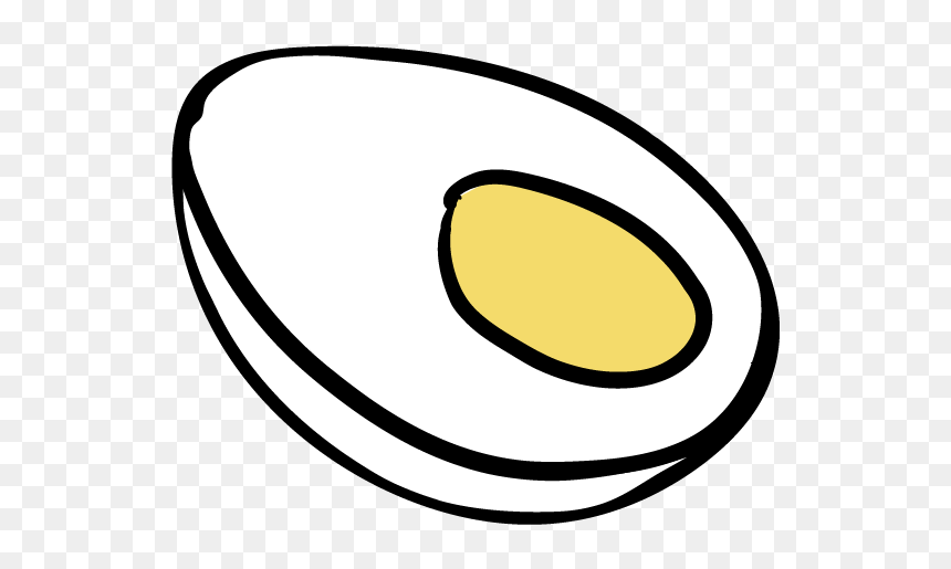 Soft Boiled Egg Icon - Circle, HD Png Download - egg icon png