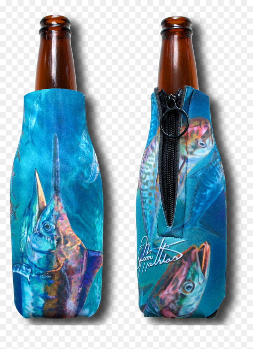 Glass Bottle, HD Png Download - koozie png