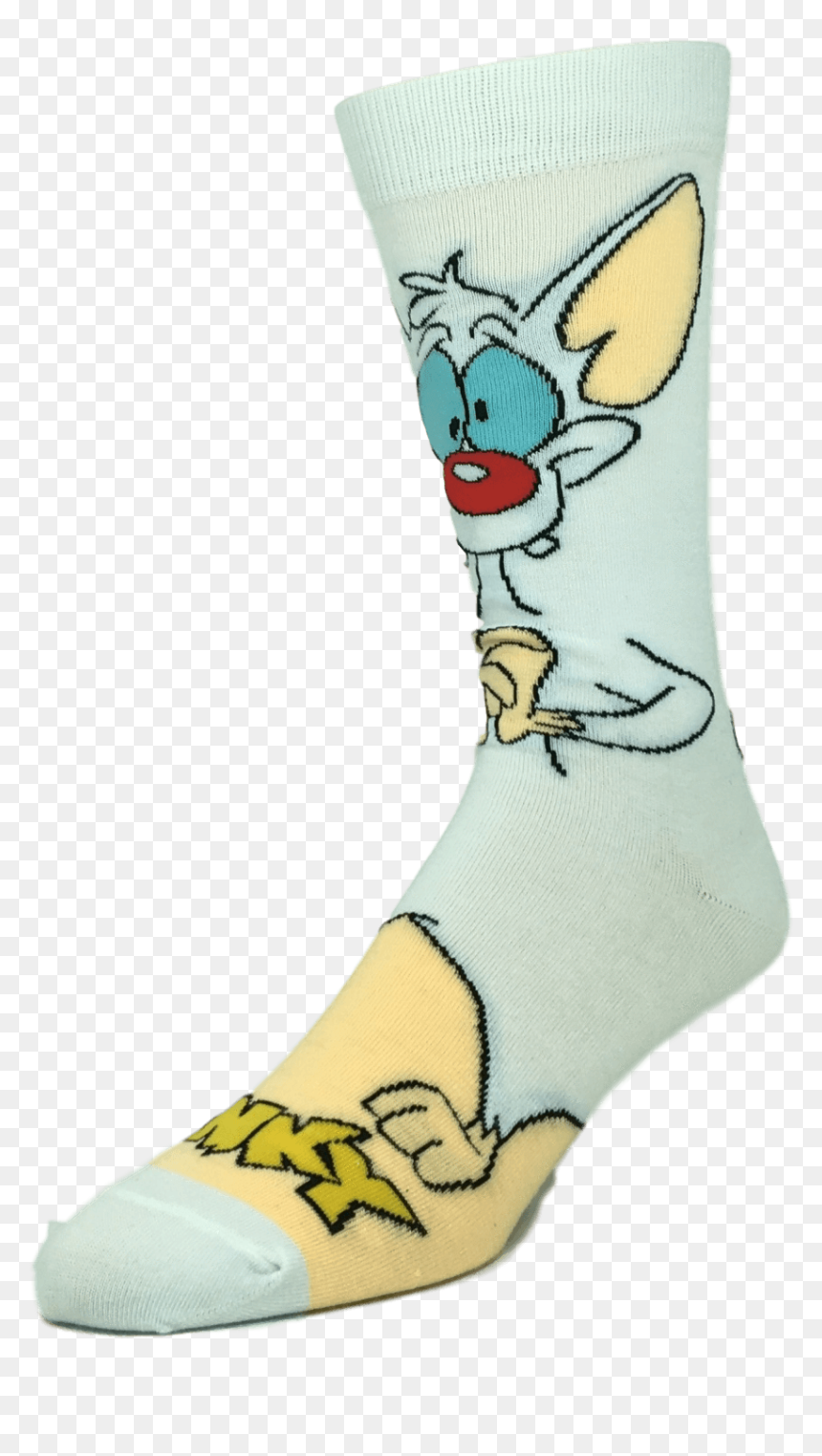 Pinky And The Brain, Pinky 360 Socks"
 Class= - Sock, HD Png Download - pinky and the brain png