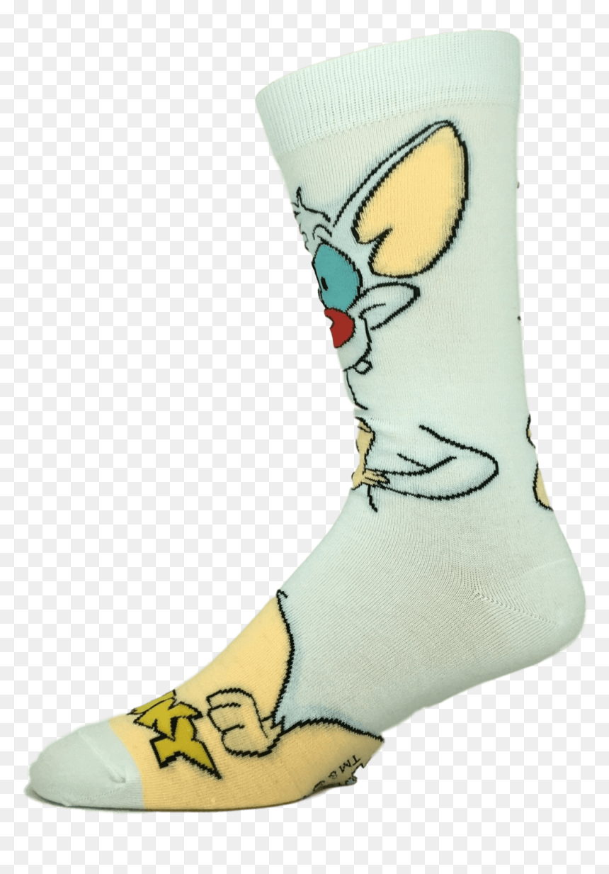 Pinky And The Brain, Pinky 360 Socks"
 Class= - Sock, HD Png Download - pinky and the brain png