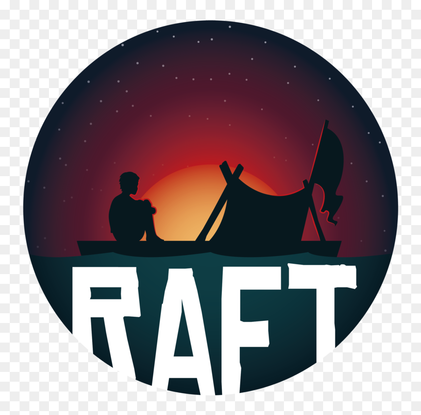 Rimworld Survival Multiplayer Brand Game Raft Silhouette - Raft Game Logo Png, Transparent Png - multiplayer png