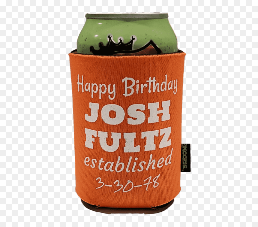 Happy Birthday Koozie - Beer Bottle, HD Png Download - koozie png