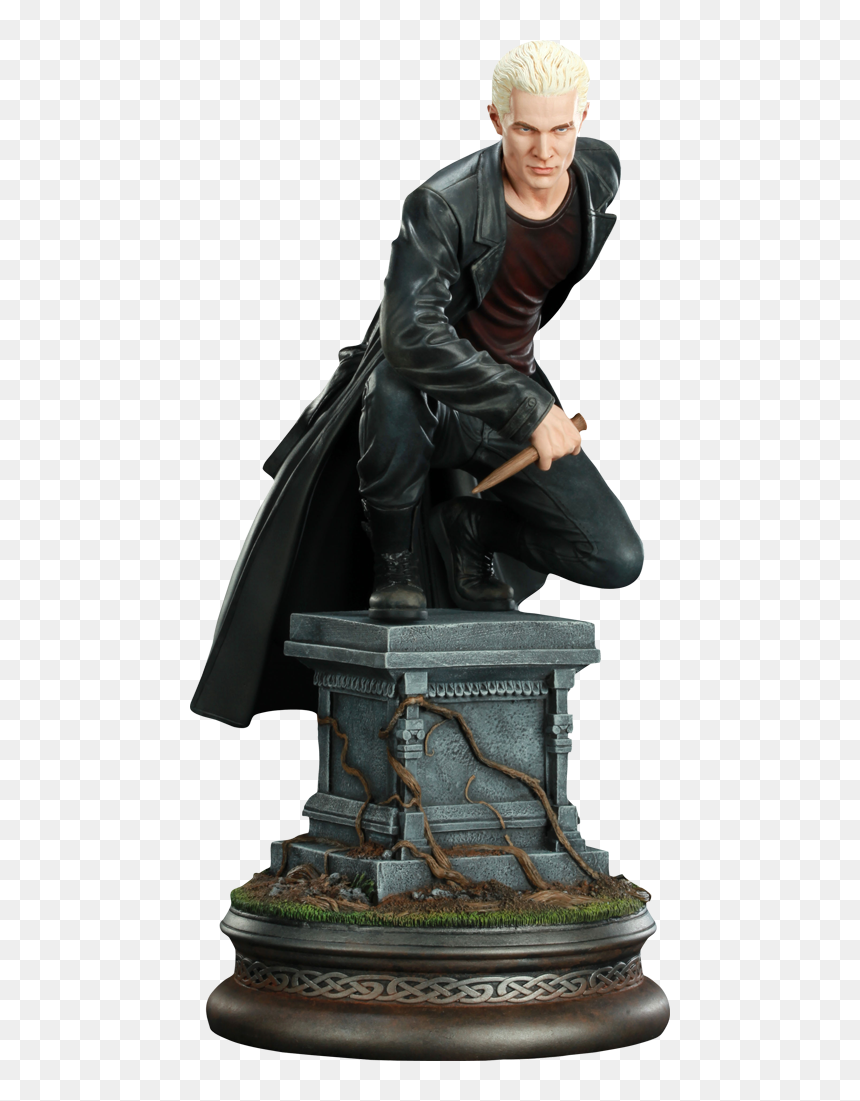 Buffy The Vampire Slayer Statue Spike, HD Png Download - buffy png