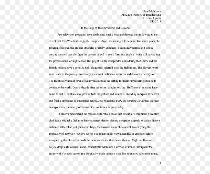 Essay Examples, HD Png Download - buffy png