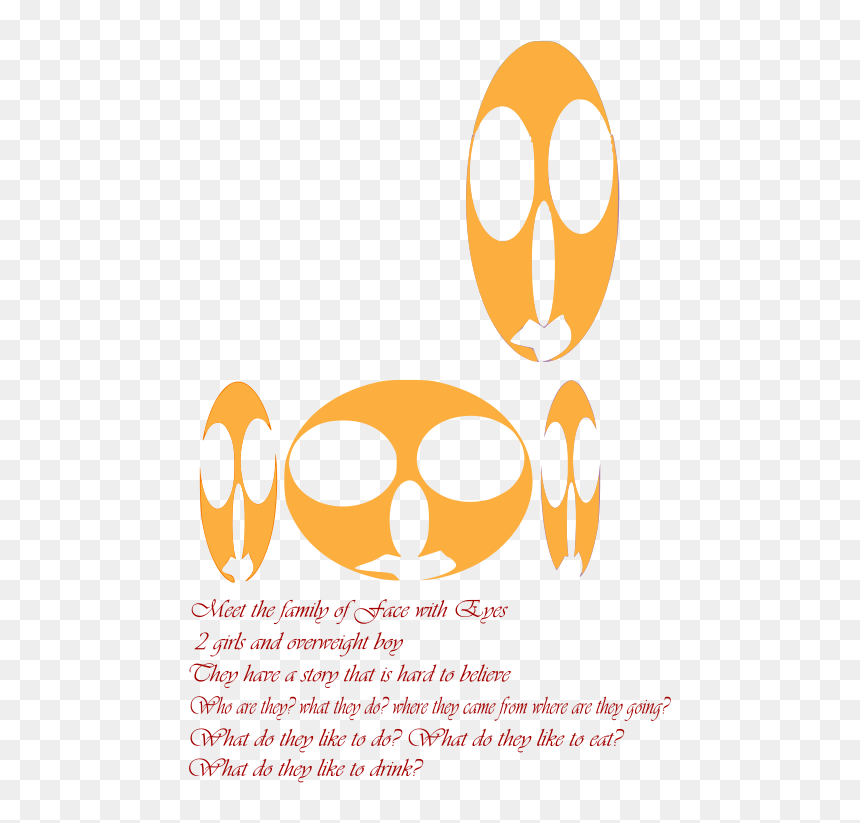 Family Of Face With Eyes Svg Clip Arts - Circle, HD Png Download - yellow eyes png