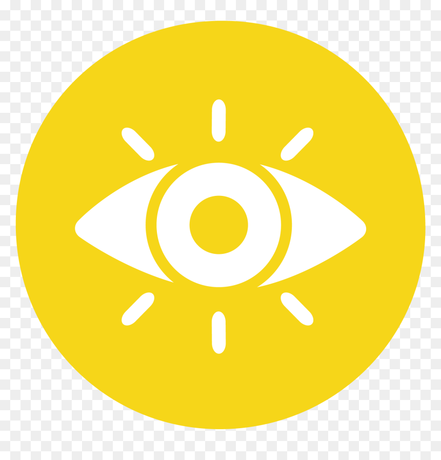 Sun Rain Gif, HD Png Download - yellow eyes png