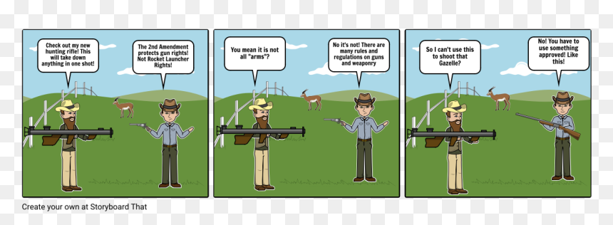 Cartoon, HD Png Download - hunting guns png