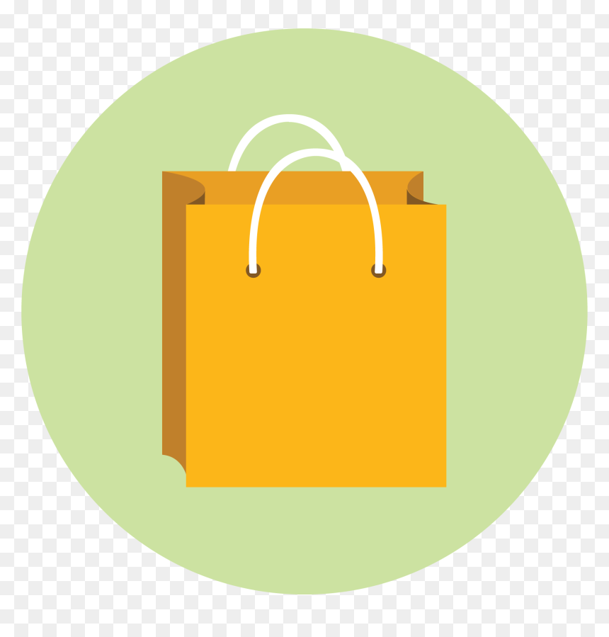 Use The Friends Of Roosevelt Amazon Referral Link For - Shopping Bag Circle Icon, HD Png Download - bags icon png