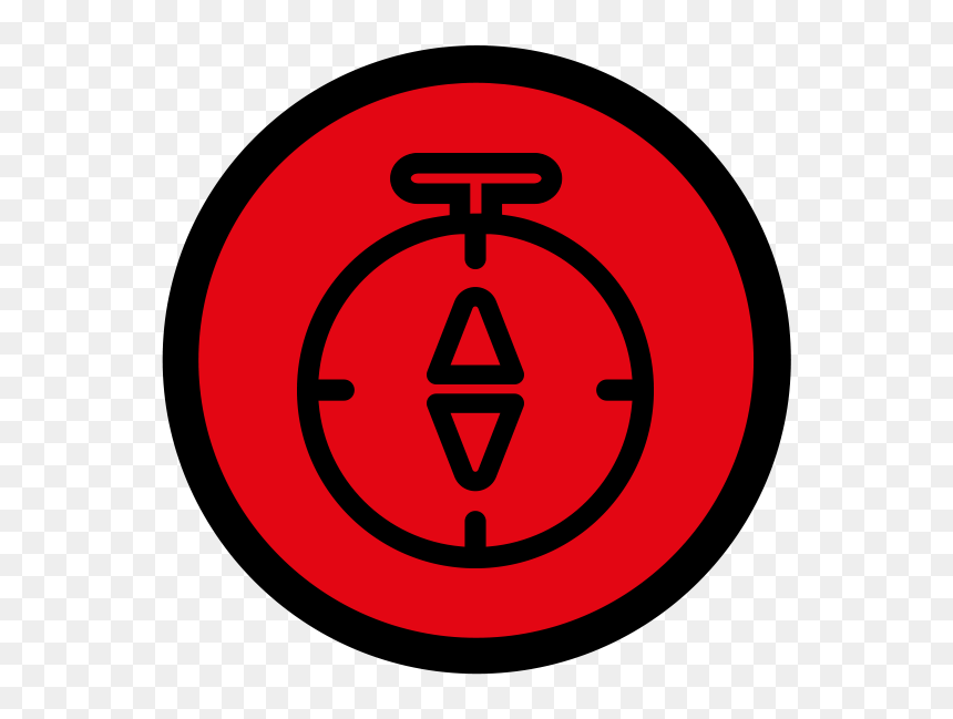 Calltoadventure - Compass Line Icon, HD Png Download - hot topic png