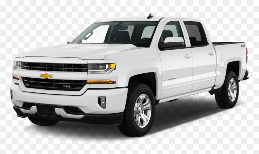 Used Chevrolet Silverado - 2017 Chevy Silverado 1500 Crew Cab, HD Png Download - chevy silverado logo png