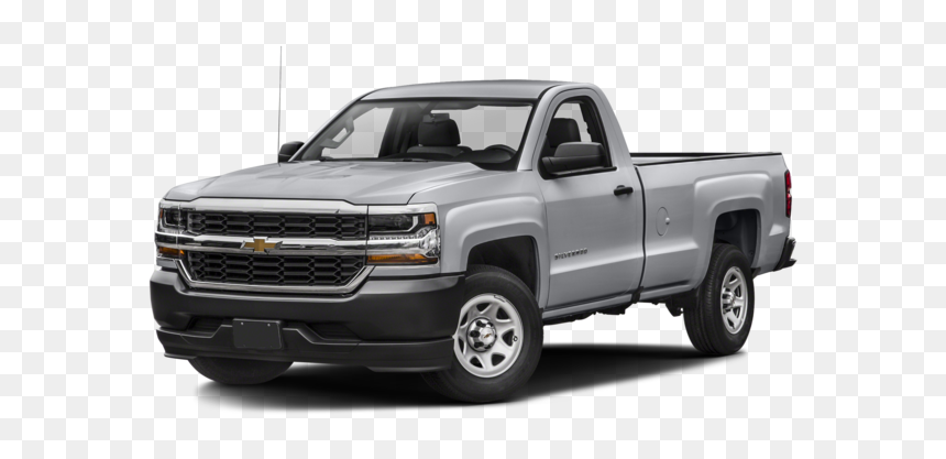 2016 Chevrolet Silverado Grey Exterior - 2018 Chevy Silverado 1500 Single Cab, HD Png Download - chevy silverado png