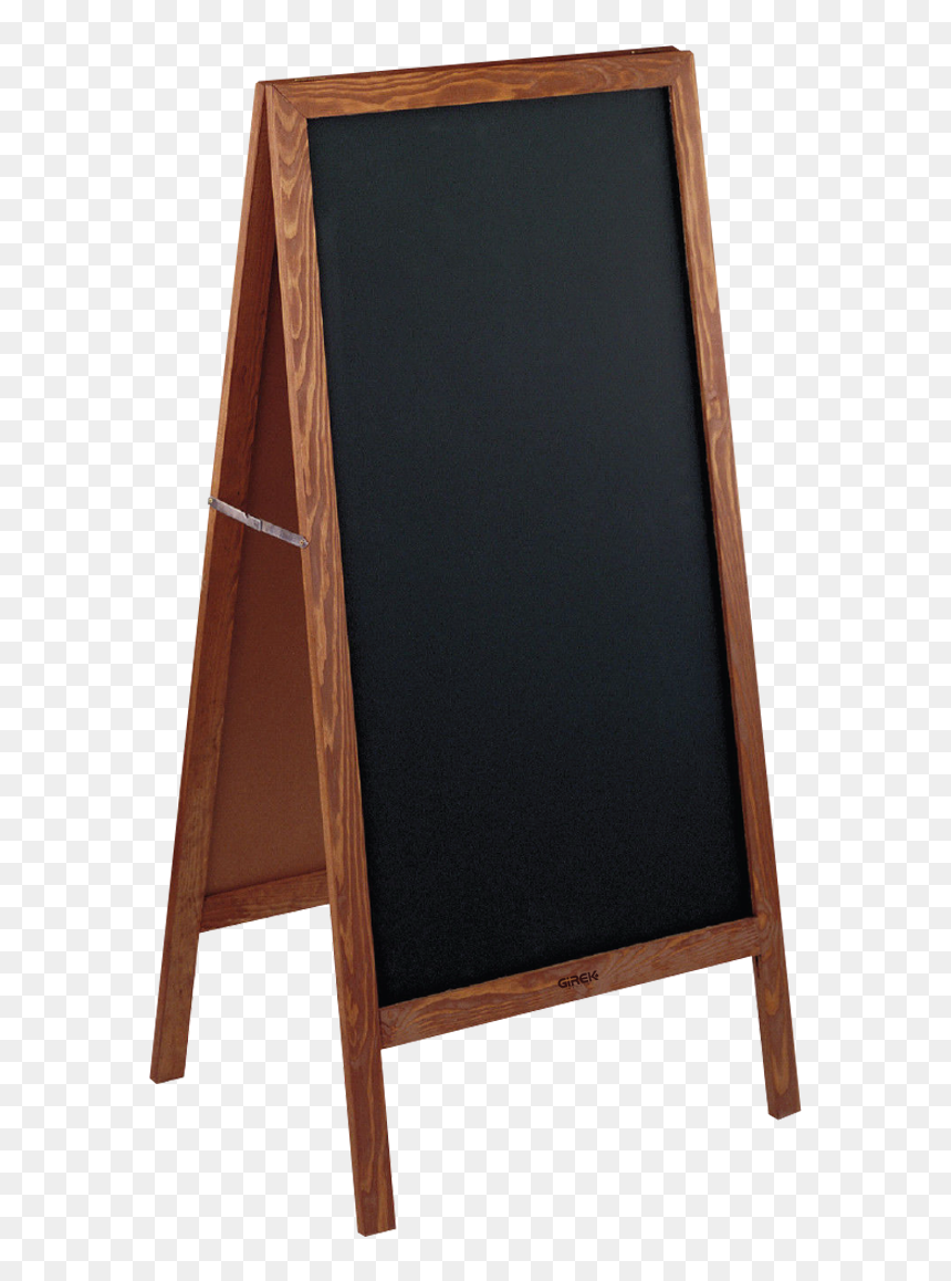 Pizarra Con Caballete Png, Transparent Png - pizarra png