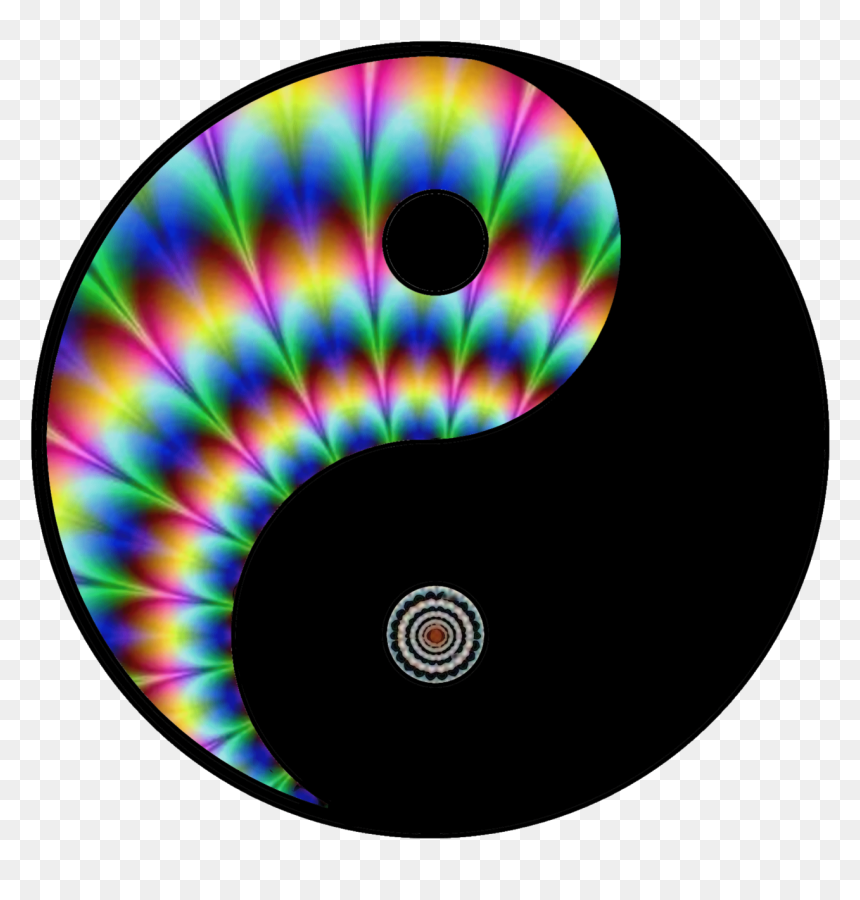 Illusions Backgrounds, HD Png Download - tumblr png yin yang
