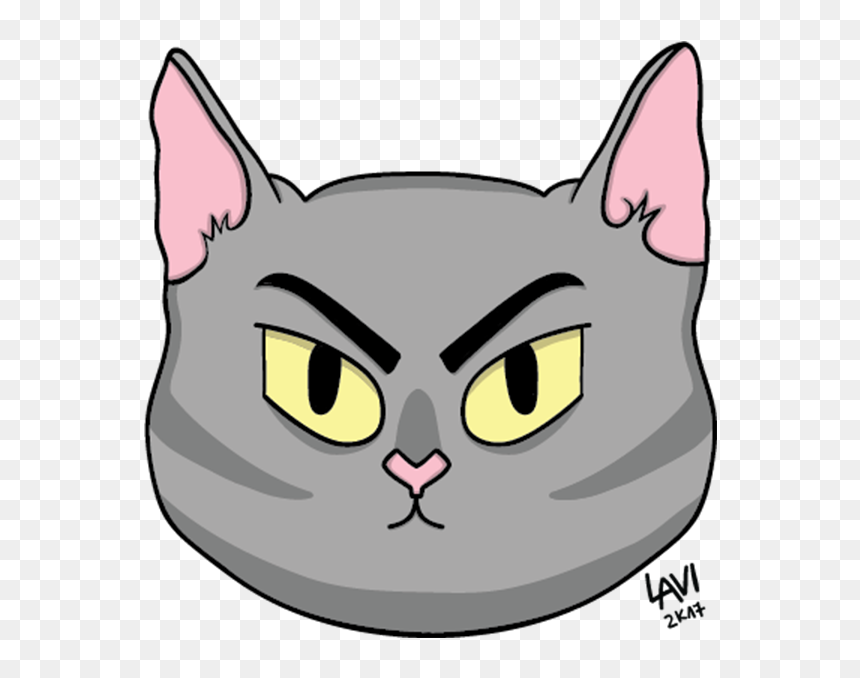 Catgallery11 - Cat Yawns, HD Png Download - cat sprite png