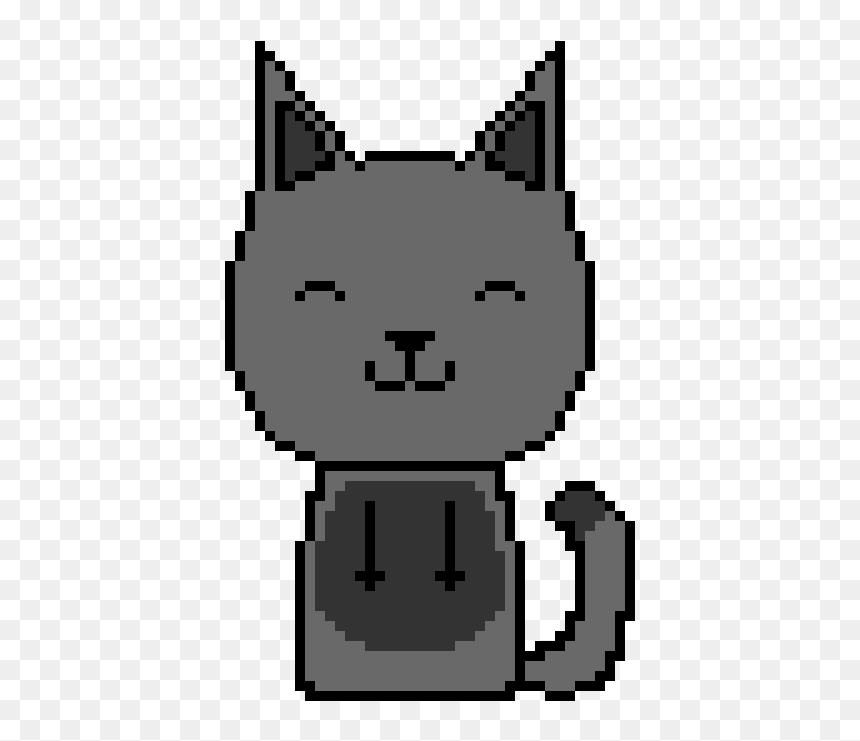 Planet Pixel Art Png, Transparent Png - cat sprite png