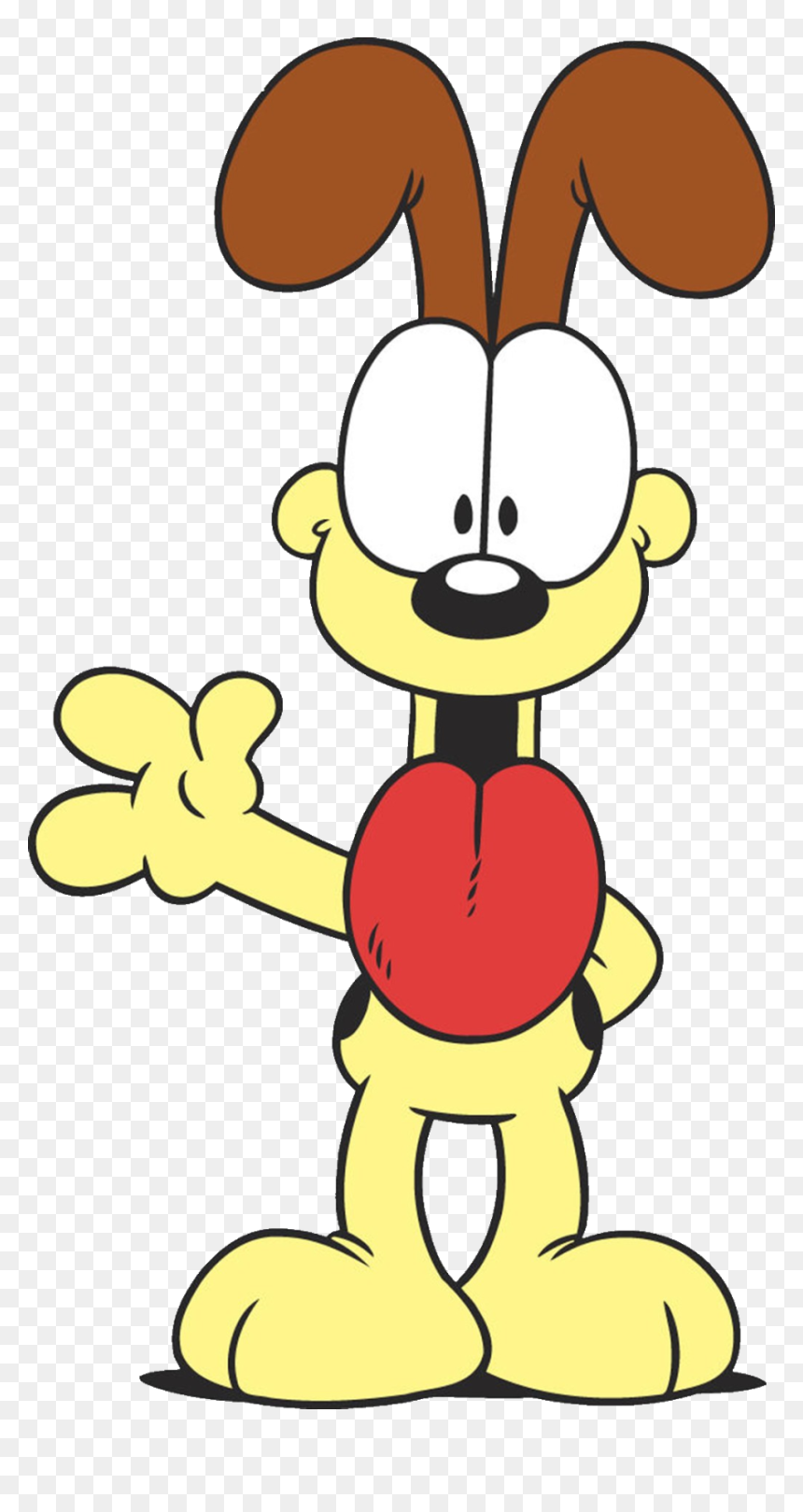 The Animal Characters - Garfield And Odie Transparent, HD Png Download - sheriff callie characters png