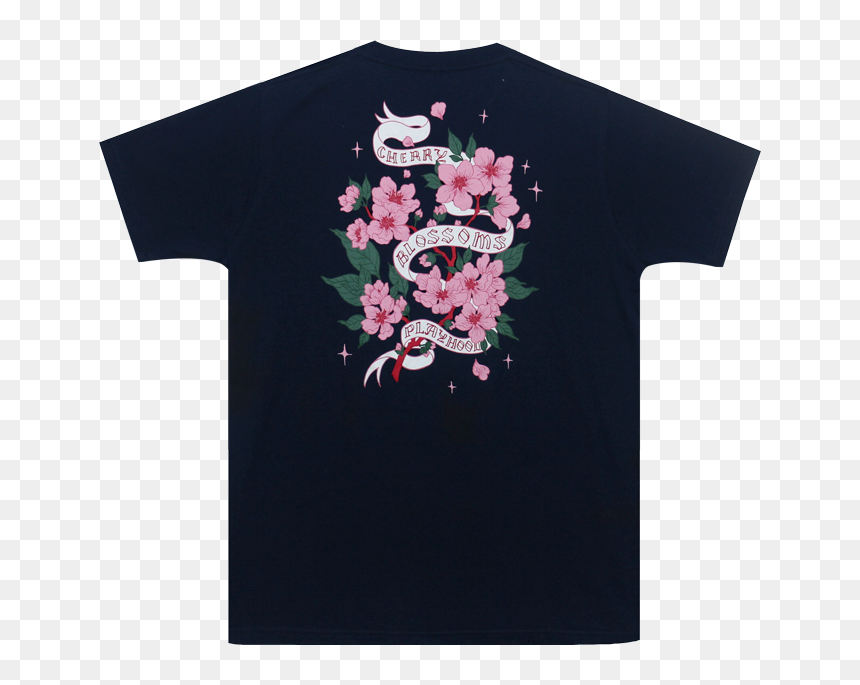 Active Shirt, HD Png Download - cherry blossom gif png