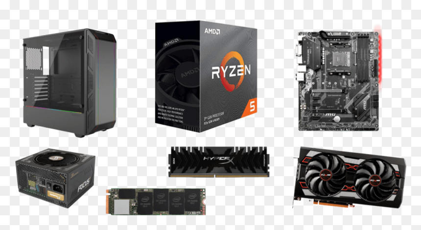 Best 1080p 144hz Build - Computer Case, HD Png Download - gaming setup png