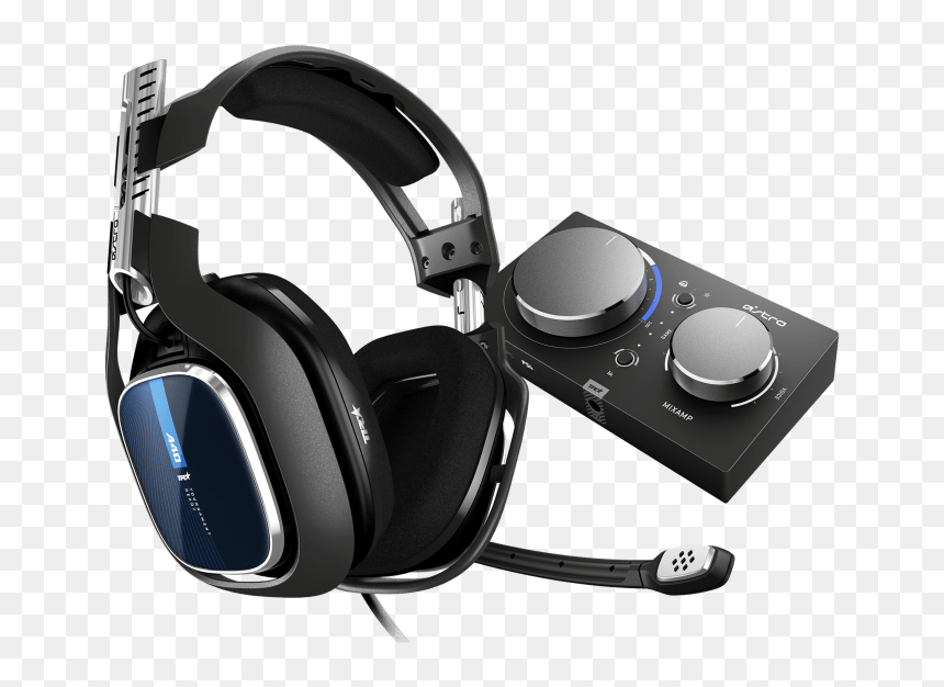 Astro A40 Tr Mixamp Pro Tr Ps4, HD Png Download - gaming setup png