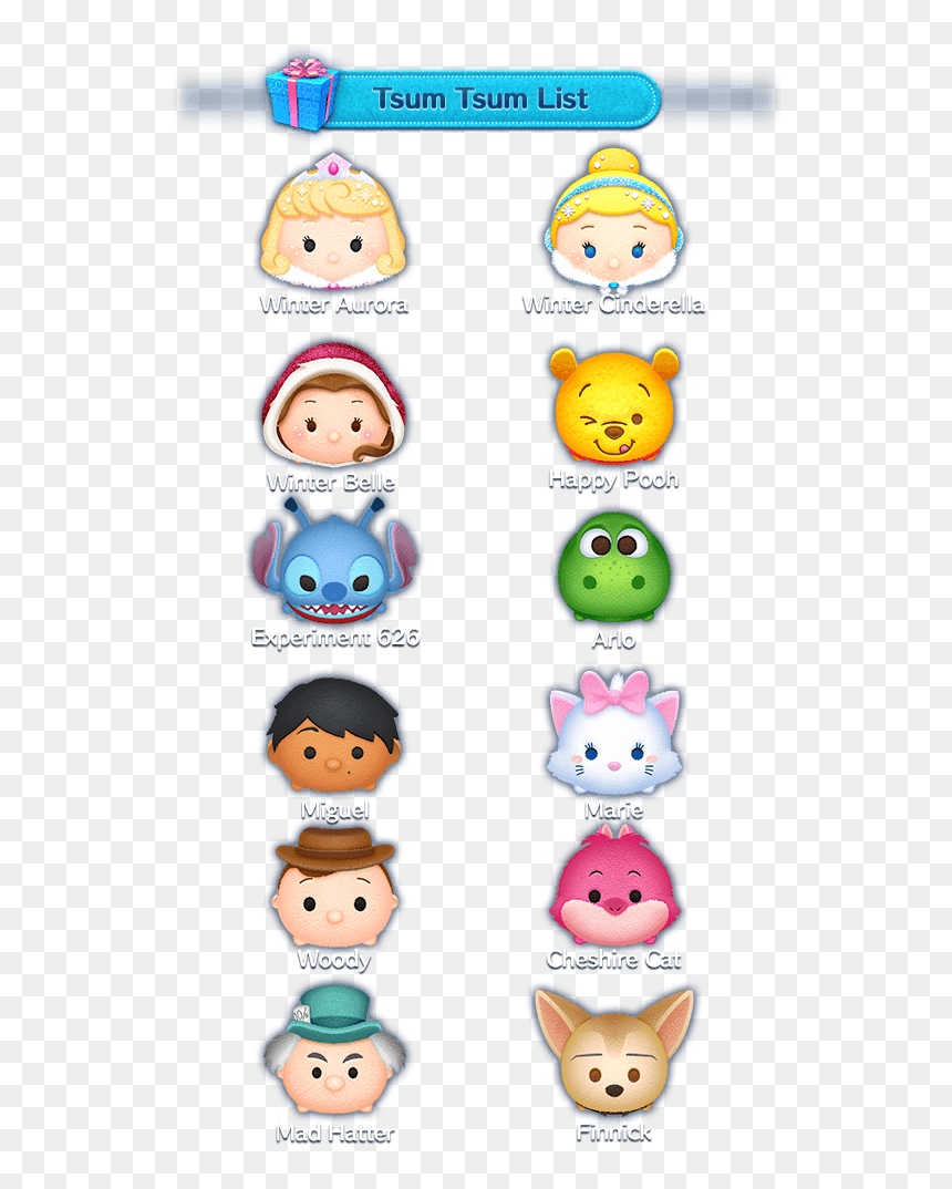Cartoon, HD Png Download - disney tsum tsum png