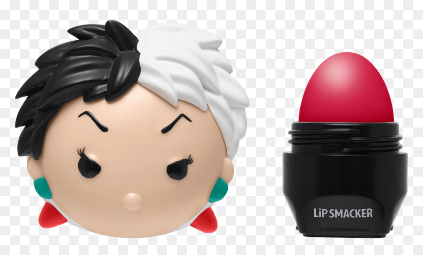 Lip Smacker Disney Tsum Tsum Cruella In Cruel Red Velvet - Lip Smacker, HD Png Download - disney tsum tsum png