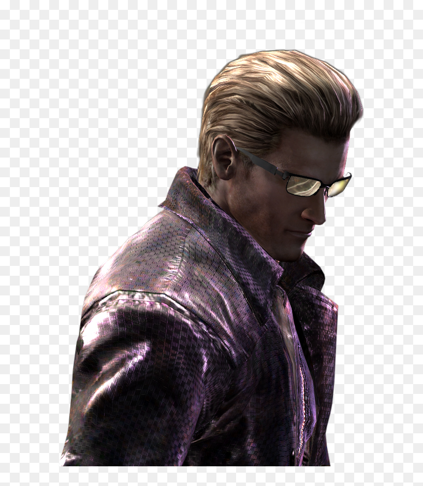 Clip Art Albert Biohazard Chris Redfield - Resident Evil 5 Wesker Render, HD Png Download - albert wesker png