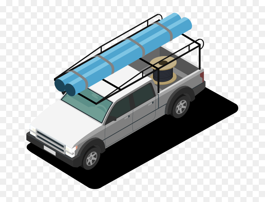 Car, HD Png Download - construction truck png