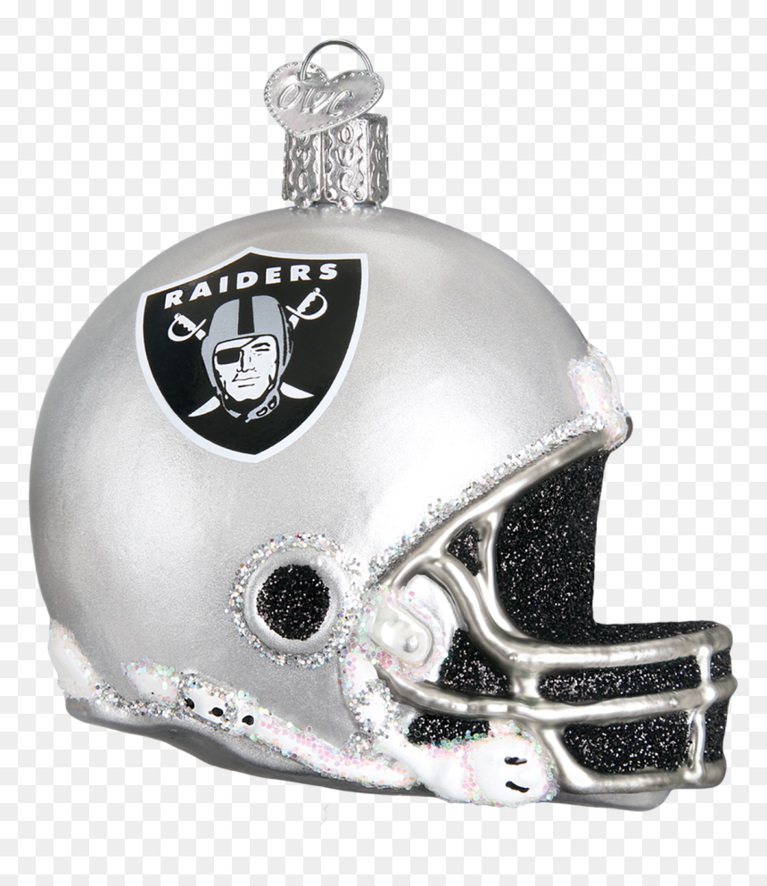 Old World Christmas - Oakland Raiders, HD Png Download - raiders helmet png