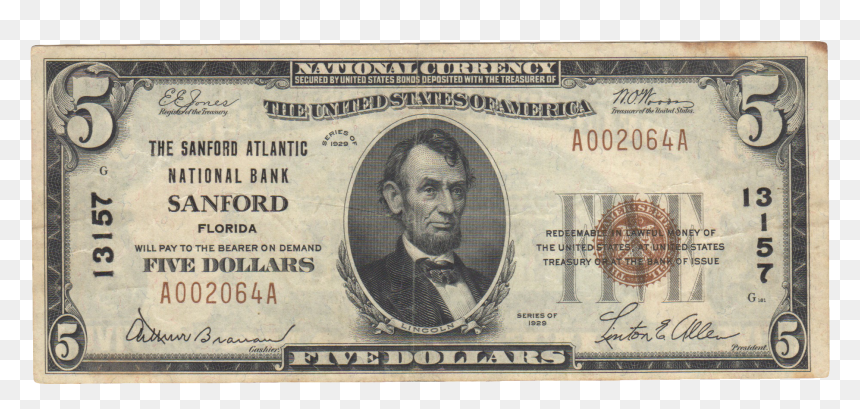 Currency Of The First National Bank, HD Png Download - money in the bank png