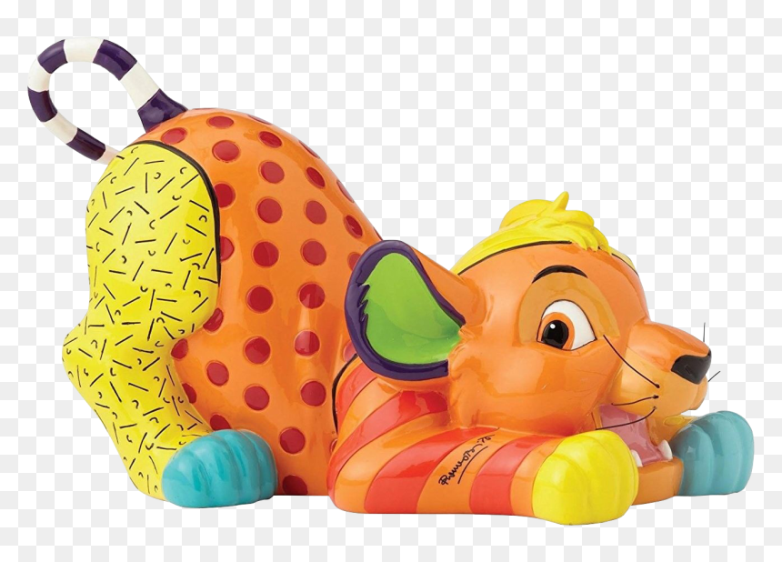 Transparent Baby Lion Png - Romero Britto Disney Simba, Png Download - baby simba png