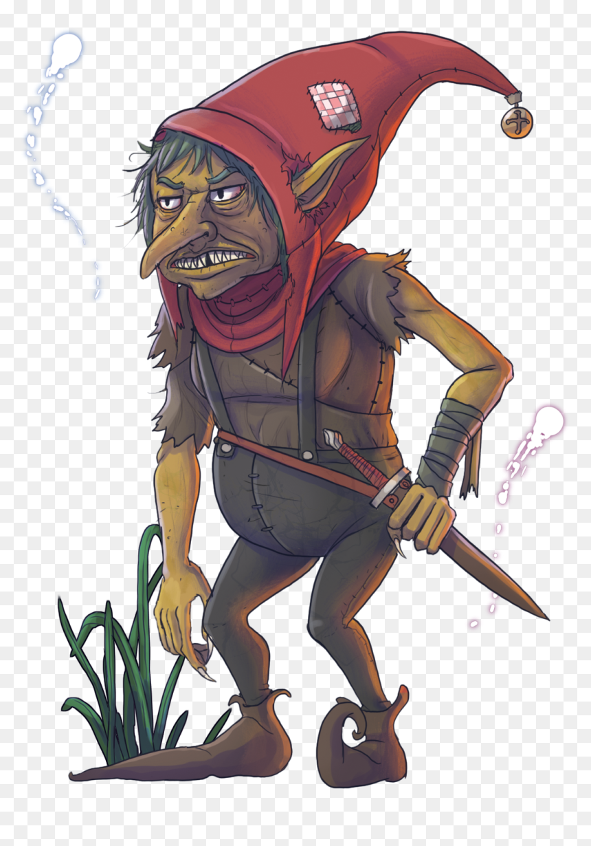 Clip Art Goblin Characters - Cartoon, HD Png Download - skyrim character png