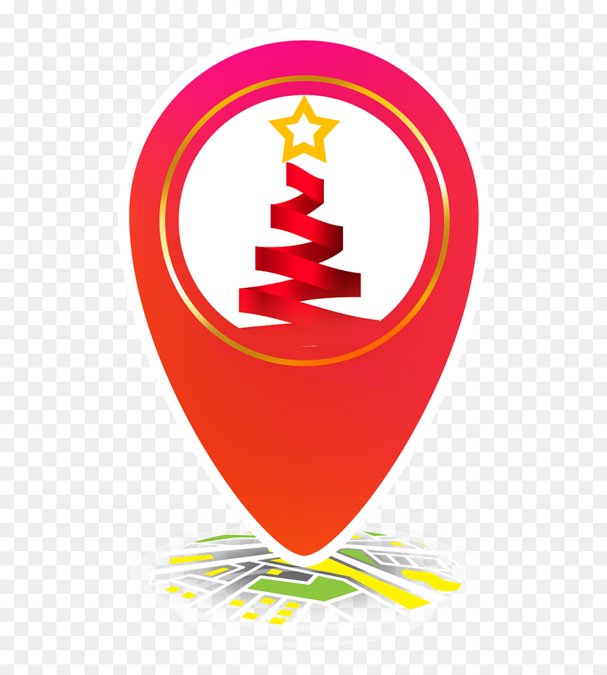 Emblem, HD Png Download - red map pin png