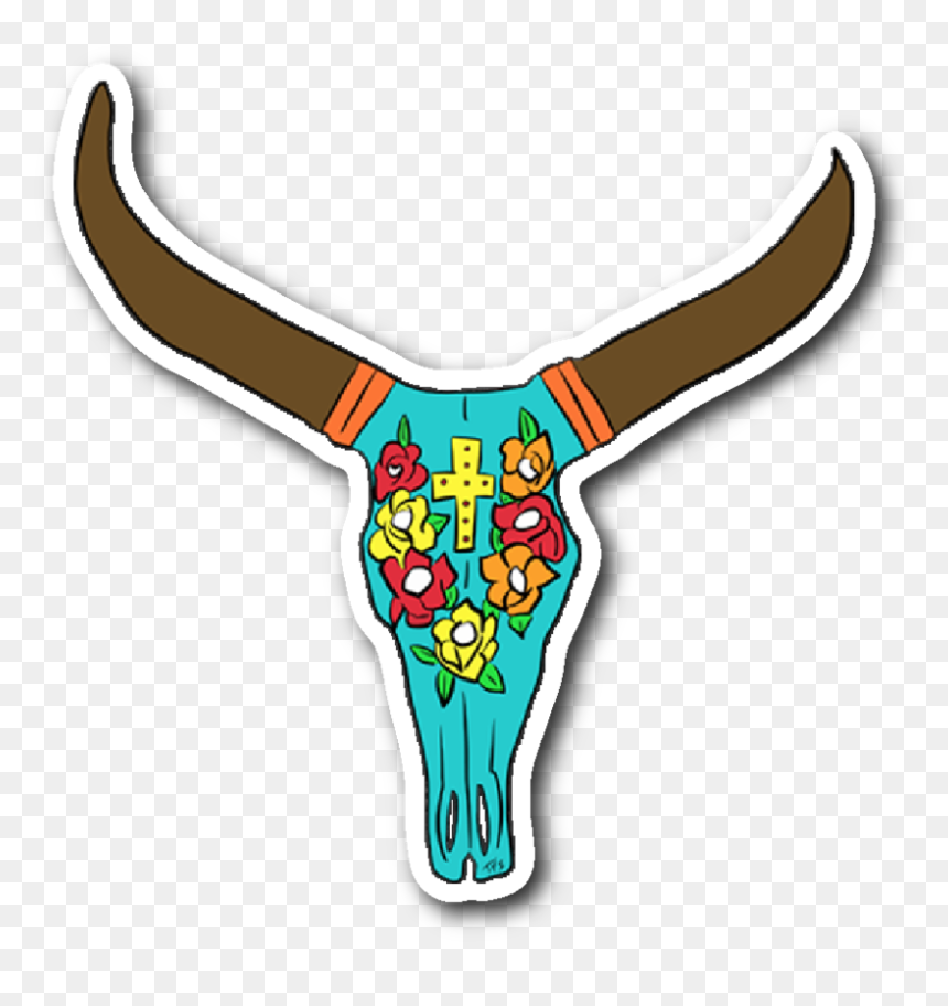 Clip Art, HD Png Download - longhorn skull png