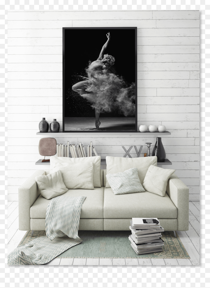 Blue Interior Design Mockup, HD Png Download - longhorn skull png