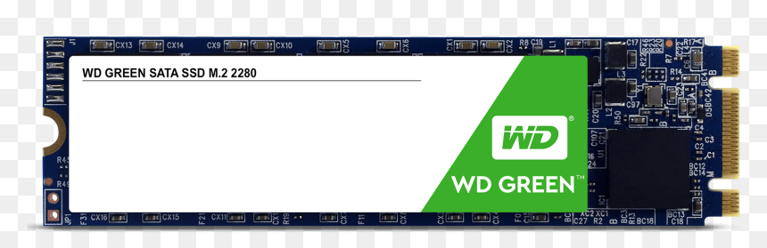 Wd Green 120gb Internal Ssd M - Wd Green Ssd M 2 240gb, HD Png Download - green m&m png