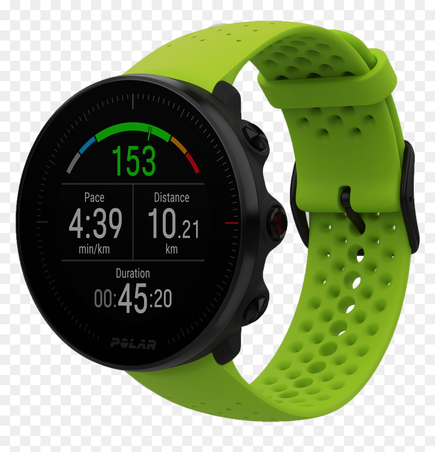 Polar Vantage M Strap, HD Png Download - green m&m png