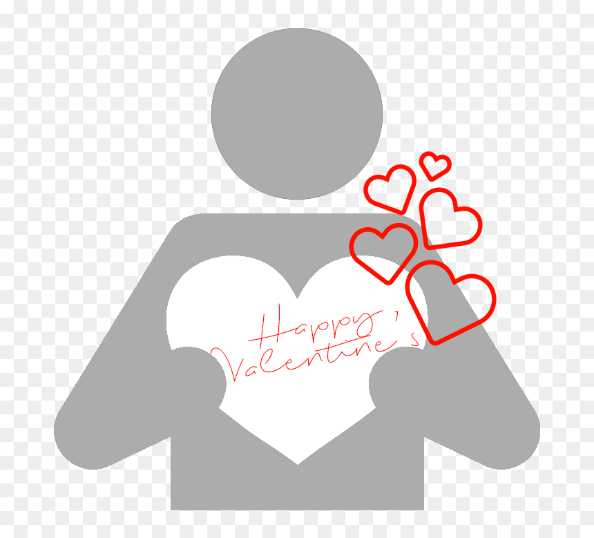 Feliz Día De San Valentín Personaje Enamorado - Valentine's Day, HD Png Download - feliz dia de san valentin png